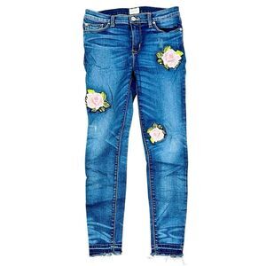 Hudson Nico Midrise Skinny Jean with Released Hem 28